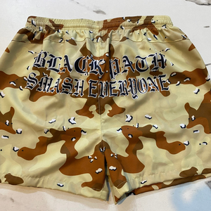 Pantalones Cortos de Muay Thai Personalizados al por Mayor, Pantalones Cortos de Entrenamiento de Artes Marciales y Kickboxing, Pantalones Cortos de Lucha de Satén con Logotipo Personalizado - Product Image 3