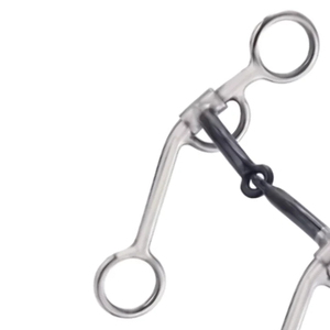 Bocado de Montura Deslizante de Acero Inoxidable de Calidad Premium para Caballos, Estilo Western, 5-14 SI, Boca 6-12, Bocados para Montar a Caballo - Product Image 3