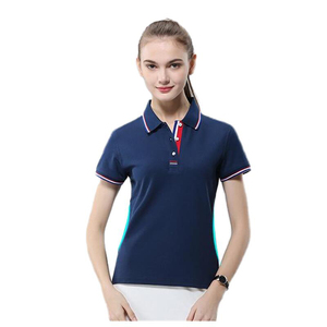 Polo pour femme à manches courtes confortable, vêtements de haute qualité, t-shirt polo pour femme, service OEM - Product Image 1