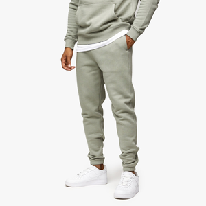 OEM Custom Lightweight Eco-Friendly Garment Dyed Plain Oversized Cotton Tracksuit Set for <b>Men</b> Casual Logo Sweatpants Hoodie Plus - Product Image 4
