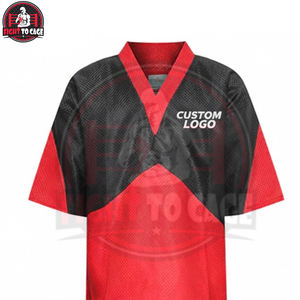 Uniforme de Equipo con Cuello en V, Estilo Libre, Color Negro y Rojo, Servicio OEM ODM, Cómodo, Moderno, del Mejor Proveedor, Último Estilo - Product Image 6