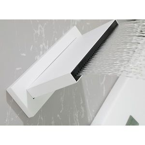 High-Flow Wall Mount Tub Filler Spout Cascade Waterfall Shower for Bathroom Sink Multiple Uses High-Flow Bathtub Shower Faucet - Product Image 5