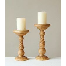 Portavelas de Madera Atemporal, Elegante Accesorio Decorativo Rústico Hecho a Mano, Centro de Mesa Acogedor para Comedor, Decoración de Interiores - Product Image 2