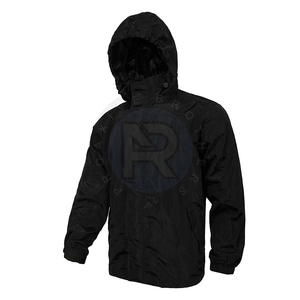 เสื้อกันฝนกันน้ำที่ทนทานน้ำหนักเบาเสื้อแจ็คเก็ตมีฮู้ดกลางแจ้งสำหรับผู้ชายขี่จักรยานเดินป่าตั้งแคมป์ตกปลาท่องเที่ยว - Product Image 1