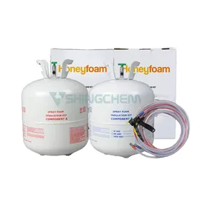 Fabrieksprijs Tweecomponenten Gesloten-Cel Polyurethaan Spuitschuimsysteem 200 600 Spray Polyurethaan Set