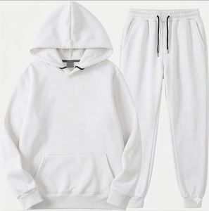 Custom Logo Two-Piece Casual Sport Tracksuit Set for Men-Quick Dry Breathable Polyester Sweatshirt & Jogger <b>Pants</b> - Product Image 2