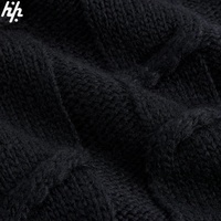 Sweat à capuche en tricot torsadé ultra confortable pour hommes coupe décontractée surdimensionnée avec poches pour une garde-robe d'hiver élégante et chaude