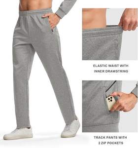 ชุดวอร์มผู้ชาย 2 ชิ้น เสื้อฮู้ดมีซิป ชุดออกกำลังกายแขนยาวลำลอง - Product Image 5