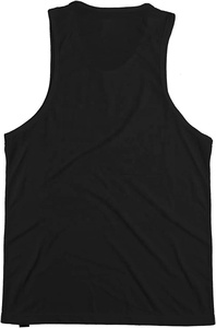 Camiseta sin mangas negra para hombre con estampado de astronauta y boombox, chaleco informal sin mangas con cuello redondo, transpirable, de poliéster - Product Image 2