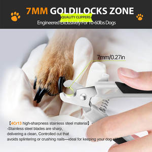 Cortauñas para Mascotas de Alta Calidad en Stock, Tamaño Personalizado, con Logotipo Láser, para Perros, Gatos, Aves, Veterinaria, Corte y Cuidado de Uñas - Product Image 2