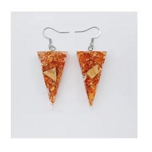 Boucles d'oreilles en résine faites à la main de qualité supérieure, bijoux légers et tendance, accessoire élégant, fournisseur en gros - Product Image 3