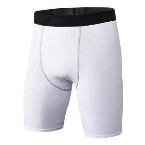 Calzoncillos bóxer de color sólido para hombre, cintura elástica de altura media, ropa interior de algodón y spandex sin costuras, calzoncillos y bóxers para hombre - Product Image 2