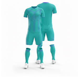 Uniforme Ligero de Fútbol Sublimado para Equipo de Fútbol |   Tallas para Hombres, Mujeres y Jóvenes |   Ropa Deportiva Ligera de Secado Rápido para Entrenamiento - Product Image 2