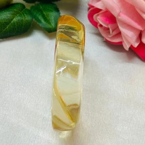 Custom Handmade Resin Bangle Bracelet with <b>Mother</b> of Pearl Inspired Finish Luxury Decorative Fashion Jewelry for Women - Product Image 6