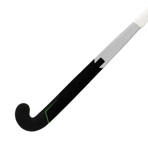 Modern Graphic Design Hockey <b>Stick</b> Black Green Outdoor Field Equipment Blank Black Green Hockey <b>Stick</b> Ready for Print Custom - Product Image 3