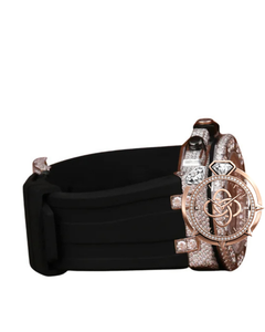 Reloj de Pulsera de Lujo con Moissanita para Hombre, con Incrustaciones de Piedras, de Acero Inoxidable, con Diamantes - Product Image 2