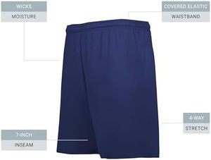 Nouveau style – Short décontracté uni pour homme, taille haute, avec cordon de serrage, séchage rapide, respirant – Short décontracté tendance pour homme - Product Image 4