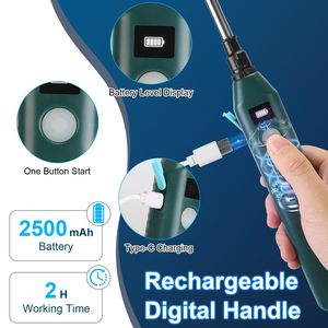 Pulvérisateur de jardin portable 5L/1,32 gallon à piles, pulvérisateur électrique avec poignée rechargeable et lance télescopique - Product Image 2