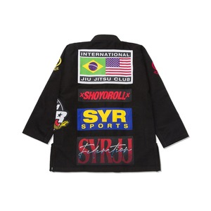 Nouveauté Shoyorol Batch unisexe # Kimono brésilien noir 105 BJJ Gi Jiu Jitsu Uniforme 100% coton respirant Logo personnalisé 440g - Product Image 2