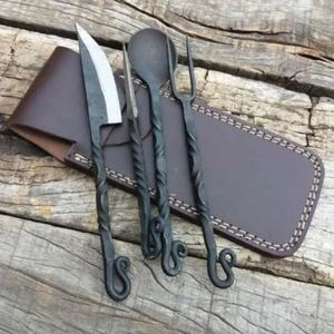 Cuchara de Hierro Forjado Viking 2025, Diseño Medieval Premium, Grabada, Material Ecológico, Estilo Antiguo, Diseño Moderno - Product Image 6
