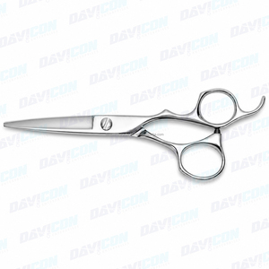 Ciseaux de coiffure professionnels pour barbier, à lame droite, pour droitiers, avec pointes arrondies, en acier inoxydable de haute qualité - Product Image 4