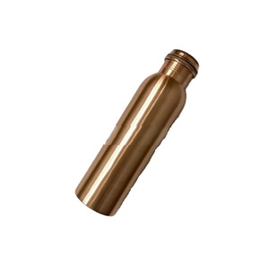 Modern Solid <b>Copper</b> 100% Pure <b>Copper</b> Dishwasher Safe Boiling Applicable Bottle for Home Office Schools Gyms Usage - Product Image 5