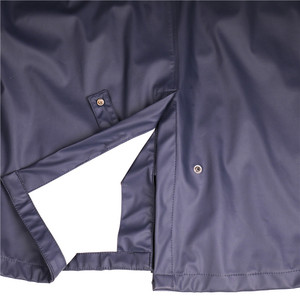 Hotselling Outdoor Long Horse Riding Raincoat Waterproof PU Rain Coat Hooded Rain <b>Jacket</b> for Men - Product Image 6