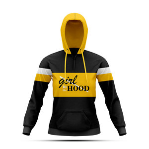 Sudadera con Capucha Sublimada Personalizada 2026, Ligera, Moderna, 100% Poliéster, Corte Regular, Clásica, para Mujer - Product Image 1