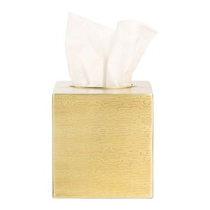 Boîte à mouchoirs élégante et contemporaine en métal pour la décoration de table à la maison, au bureau, à l'hôtel et au restaurant - Product Image 1