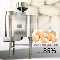 Machine de blanchiment et d'épluchage pour arachides entières, noisettes grillées et pistaches, avec personnalisation sur mesure