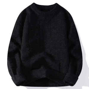 Pull à col rond pour homme, tricot léger, décontracté, pour le bureau, les voyages, les week-ends et un style de vie moderne - Product Image 2