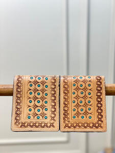 Nueva Cartera de hombre de cuero genuino hecha a mano de tendencia personalizada con bolsillo con cremallera elegante soporte de efectivo perfecto Regalos para Él - Product Image 4