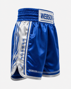 Shorts de boxe pour homme Webson, vert crème, satin 100% coton, séchage rapide, sans couture, coupe extensible, vêtements d'arts martiaux, taille adulte standard - Product Image 4
