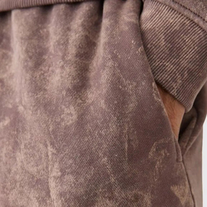 Conjunto de Sudadera con Cuello Redondo para Hombre, Corte Regular, Felpa Estampada, 100% Algodón, Ropa Casual de Invierno, Diseño con Bolsillo, Transpirable, Logotipo Frontal - Product Image 6