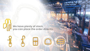 หัวเข็มขัดทองเหลืองแข็งแรงปลอดภัยพร้อมตะขอเกี่ยวแบบสแนปทนทานกันน้ำระดับมืออาชีพชิ้นส่วนกระเป๋าพิเศษใหม่และอุปกรณ์เสริมสำหรับขายส่ง - Product Image 4