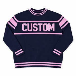Suéter de Punto a Rayas para Mujer, Mezcla de Lana Suave, con Logotipo Personalizado, Alta Calidad, Venta al Por Mayor, OEM 2026 - Product Image 4
