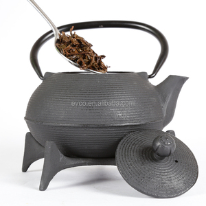 Kyusu 30 Oz Cast Iron Tea Pot and <b>Trivet</b> Set - Product Image 6