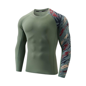 Maillot de bain anti-UV pour homme, vêtements de fitness, coupe confortable, adapté aux sports de plein air et à la salle de sport. - Product Image 1