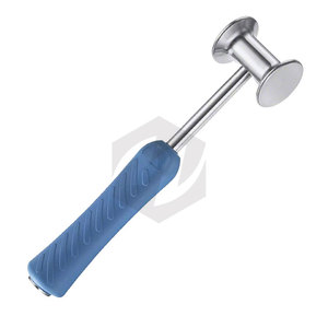 Martillo Óseo Bergmann de la Mejor Calidad, 245 mm, Acero Inoxidable, Quirúrgico, Ortopédico, Manual, Certificado MOL, Cabeza de 655 g, Mango de PEEK de 300 g, Duro - Product Image 3