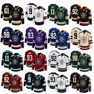 Camisetas de hockey sobre hielo personalizadas |   Fabricante OEM ODM |   Logotipo del equipo personalizado, nombre y número |   Uniformes de Hockey Sublimados al por Mayor - Product Image 5