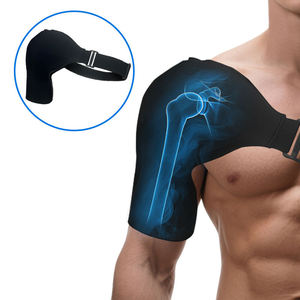 Flexible Large Hot Cold Compress Gel Ice Pack for Back Knee Shoulder Pain Relief with Straps for Women Men