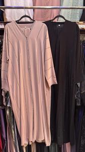 Abaya de Dubái al por Mayor para Mujer, Kaftán Hecho a Mano, Ropa Islámica Tradicional y Accesorios Diseñados para Musulmanas - Product Image 5