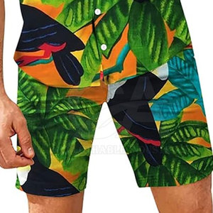 Ensemble chemise et short pour homme, vêtements de resort, tenue décontractée d'été, chemise hawaïenne surdimensionnée pour homme, ensemble short, streetwear - Product Image 6