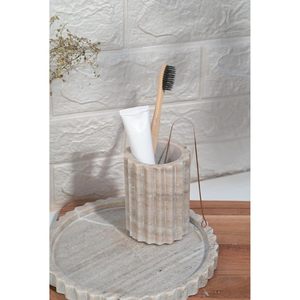 Luxury marble bath accessories <b>soap</b> dispenser <b>set</b> marble tumbler bathroom tray stone <b>soap</b> dish vanity organiser premium <b>set</b> - Product Image 4