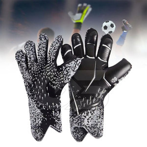 Dernier design, haute qualité, vente directe d'usine, gants de gardien de but en cuir fabriqués au Pakistan, antidérapants et imperméables - Product Image 5