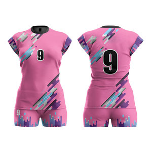 Ensemble d'uniformes de volley-ball pour hommes, imprimé par transfert thermique, numéro 99, rouge, bleu, blanc, anti-humidité, ajusté, manches courtes, devant entièrement imprimé - Product Image 1
