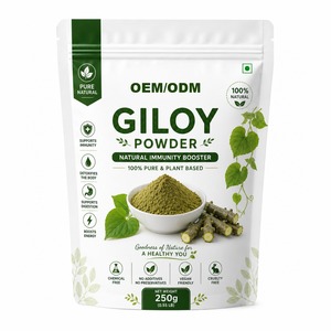 Poudre de Giloy à base de plantes 100% naturelle, ingrédient de qualité alimentaire supérieure, poudre de Giloy haute pureté, texture lisse, approvisionnement en vrac - Product Image 1