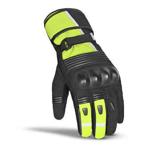 Nouveaux gants de moto en cuir de vachette véritable de haute qualité avec protections de phalanges en carbone - Product Image 3