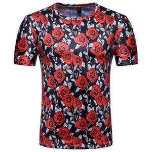 New 100_polyester Custom t Shirt Printing <b>Tshirt</b> 3d Sublimation Printed with You Own Design Custom t Shirt - Product Image 1