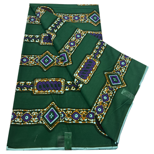 Tissu en Coton Imprimé Wax Africain Doux, Fabrication d'Usine de <span class=keywords><strong>Pagne</strong></span> Africain en Gros pour la Couture DIY et la Décoration Intérieure - Product Image 4